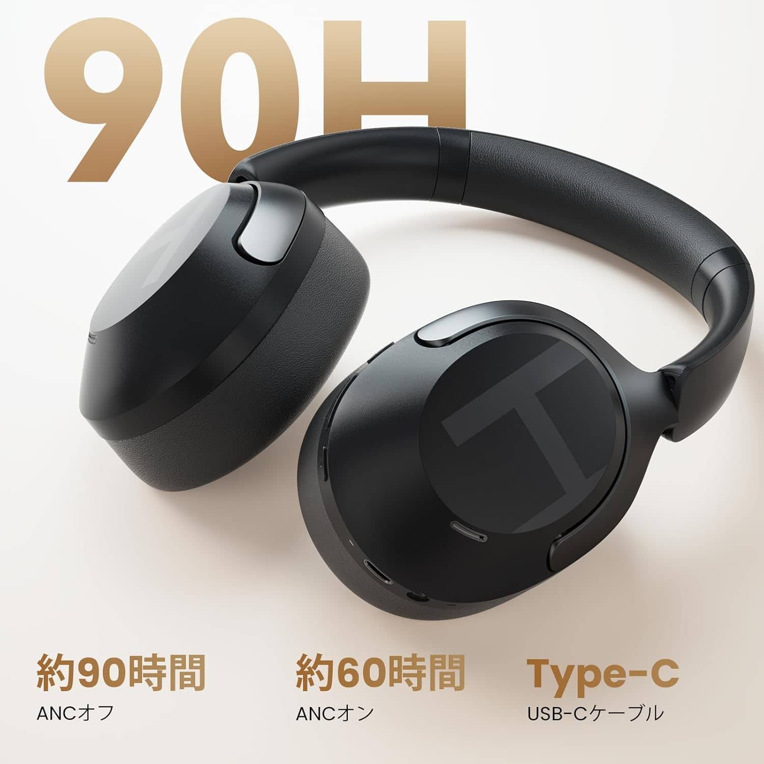 HAYLOU S40 ワイヤレスヘッドホン Bluetooth6.0