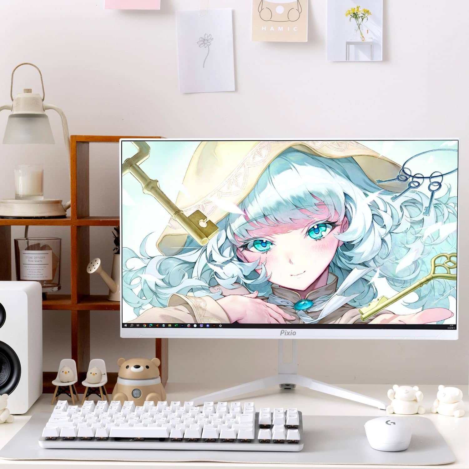 Pixio PX248 Wave White ゲーミングモニター