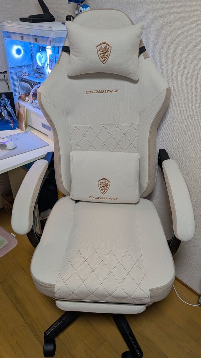 Dowinx ファブリック ゲーミングチェア LS-6650F02