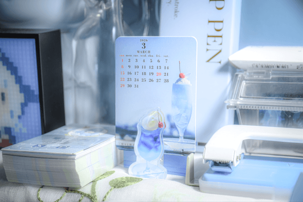 旅する喫茶店 卓上カレンダー 2026