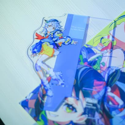 Pixio アクリル マウス スタンド Mika Pikazo × Disney