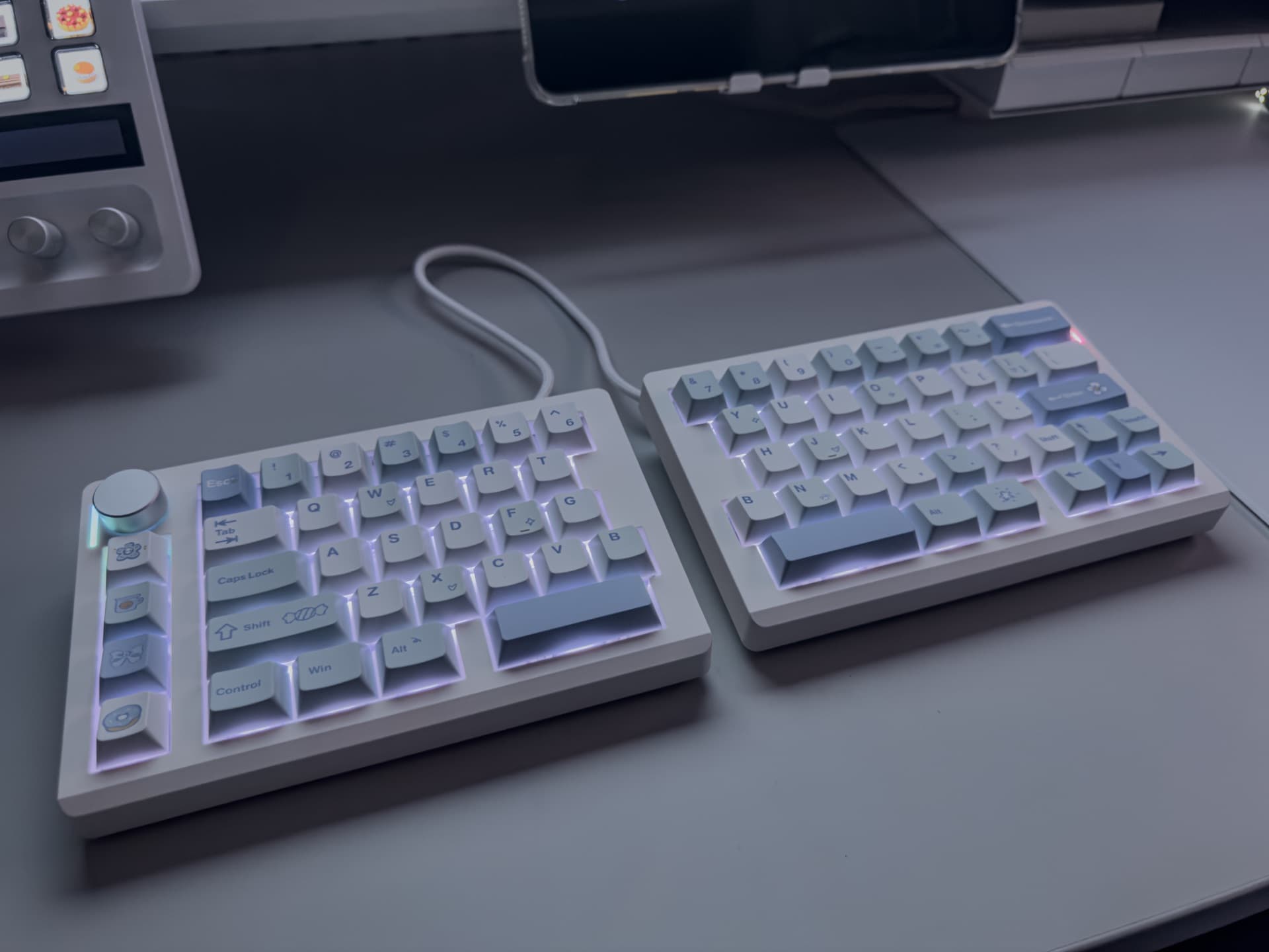 EPOMAKER Split70 White