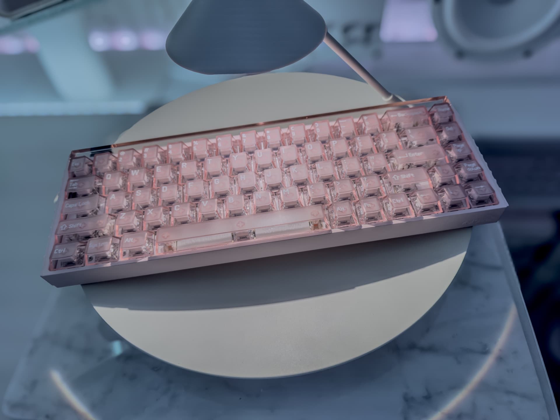 MelGeek MADE68 Ultra+ Jelly Pink