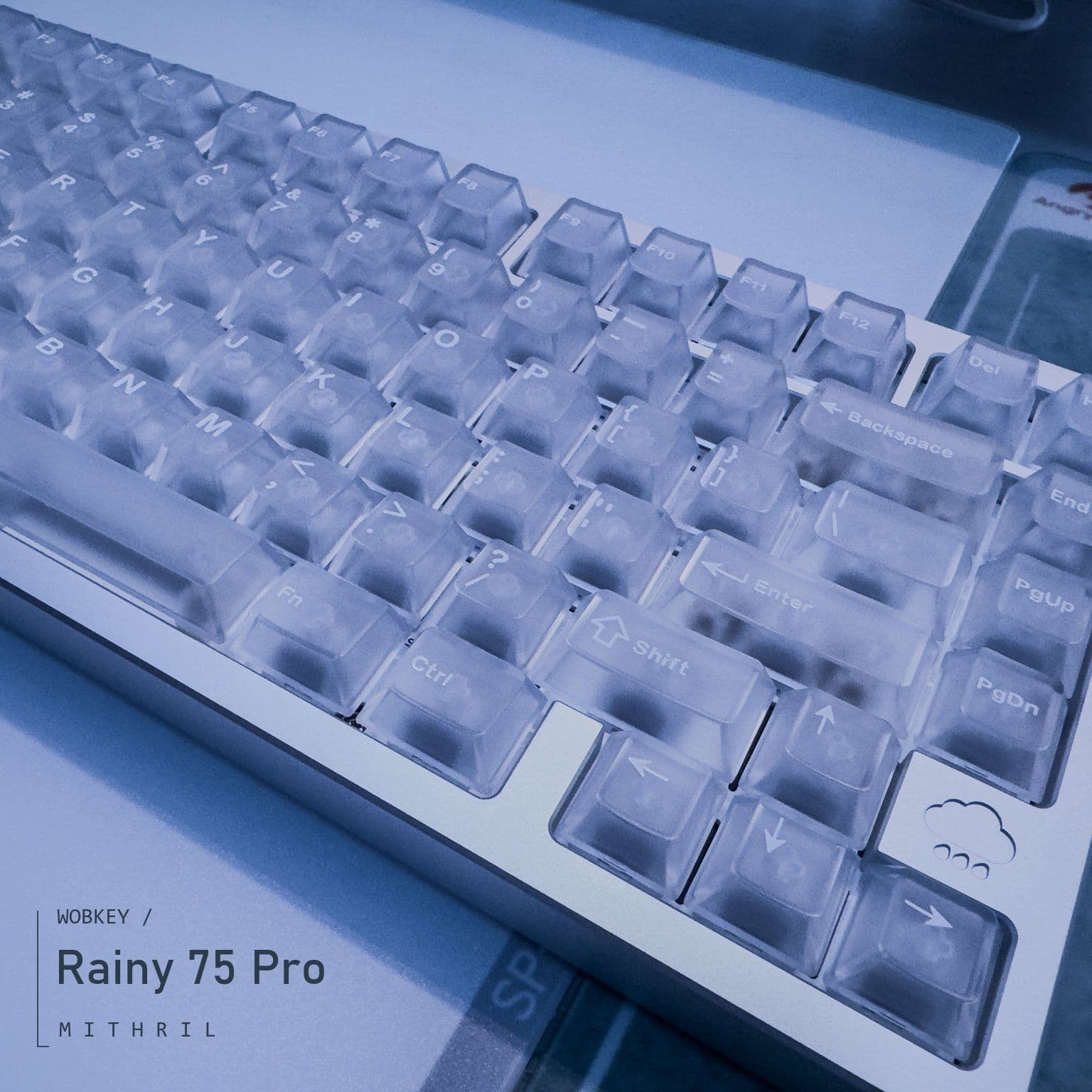 WOBKEY Rainy 75 Pro Mithril