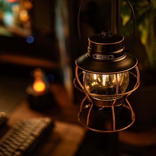 Barebones Living RAILROAD-LANTERN