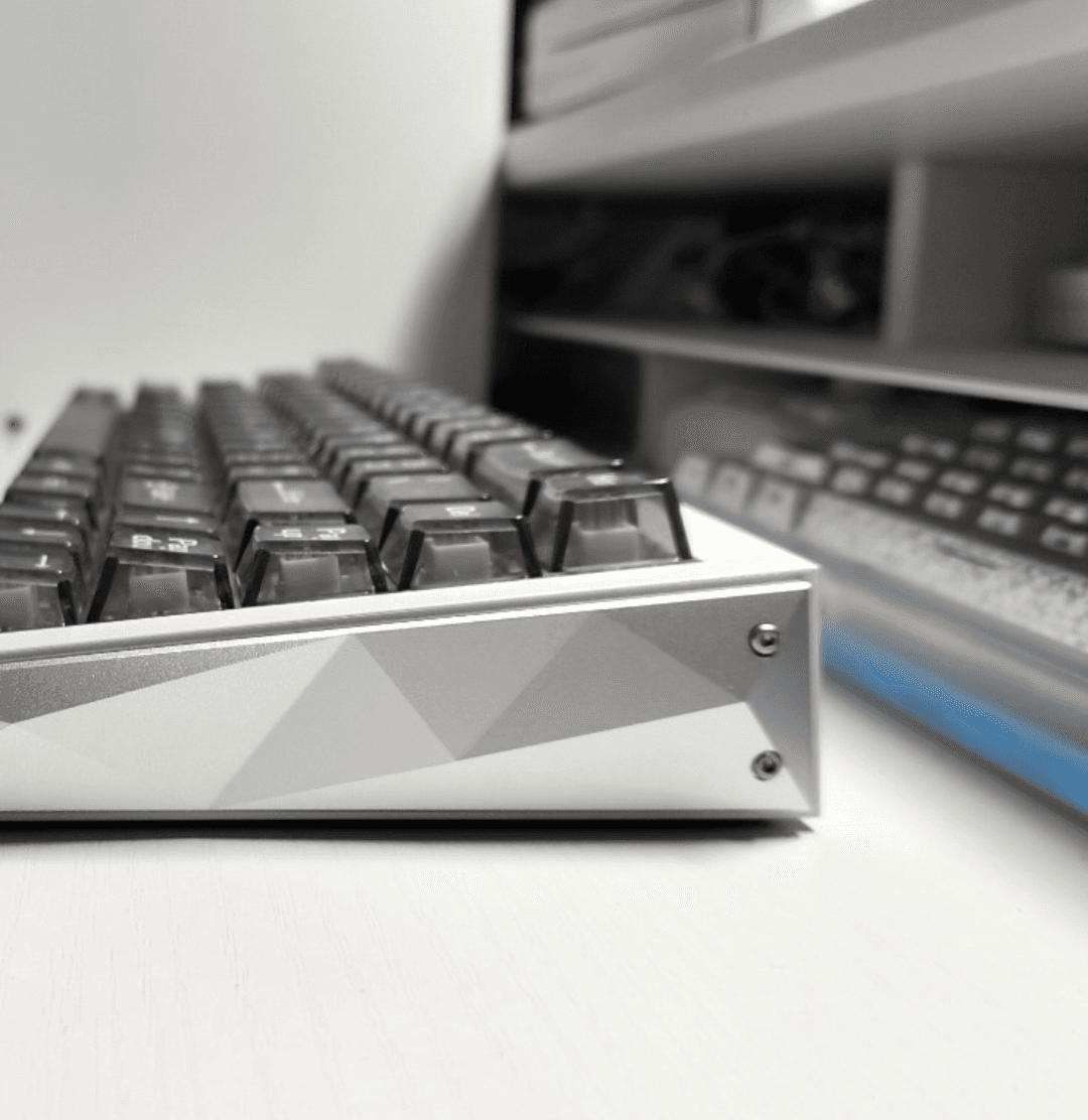 MelGeek REAL67 Calcium Transparent Gray