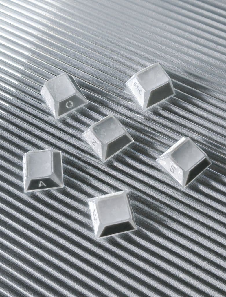 XVX PRISM Forged Carbon Shine Through Keycap