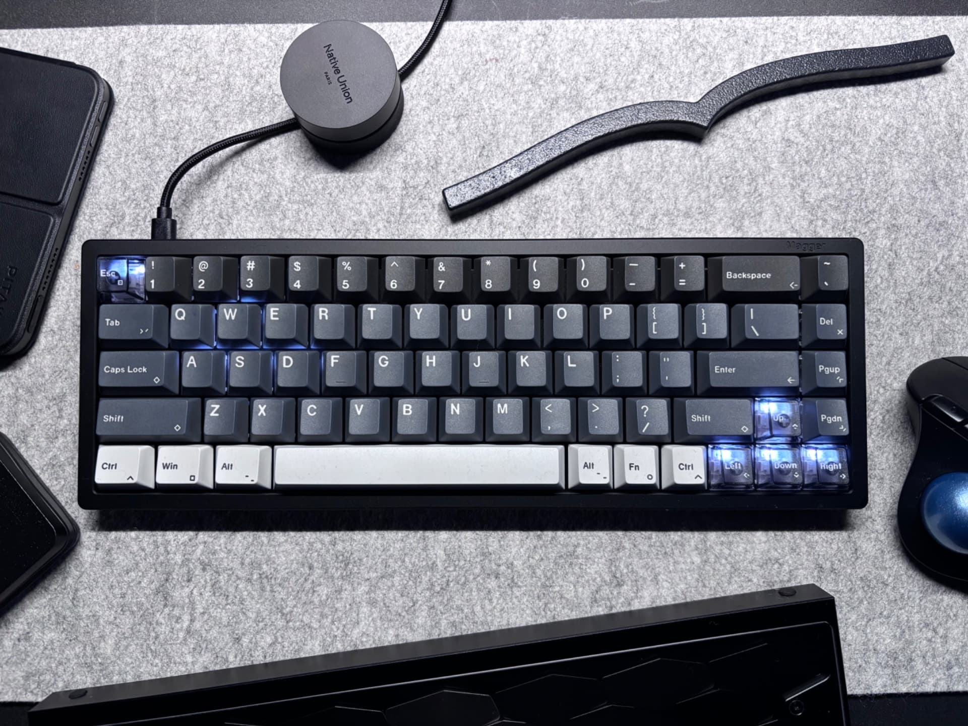 【ゲーミングキーボード】LUMINKEY Magger68 HE Performance