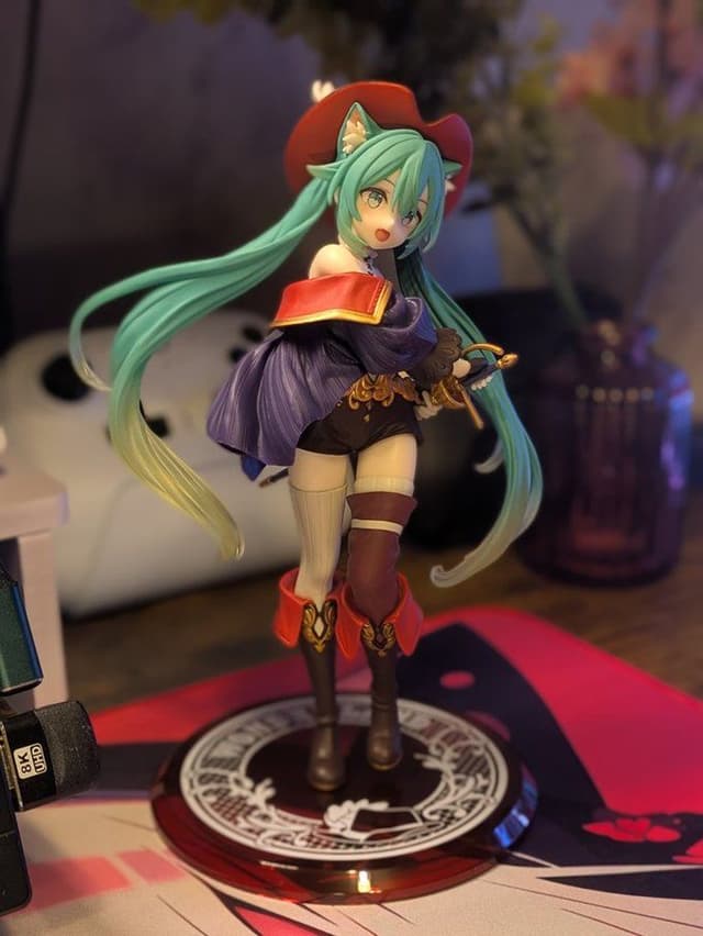 長靴を履いた猫ミク