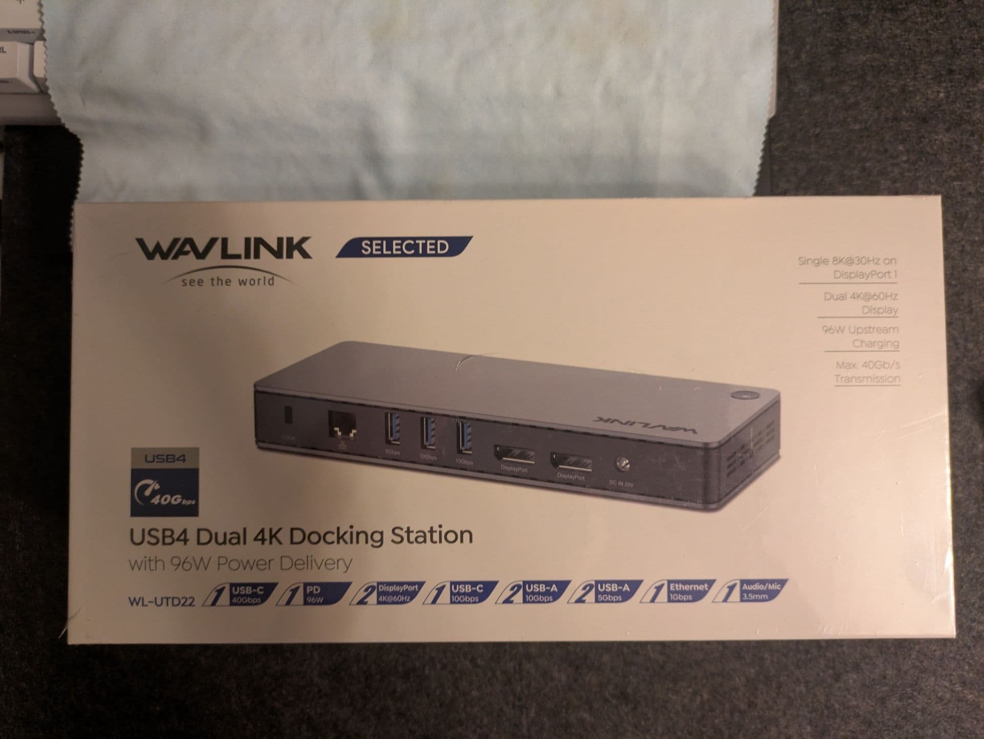 WAVLINK USB4ドッキングステーション 11ポート WL-UTD22