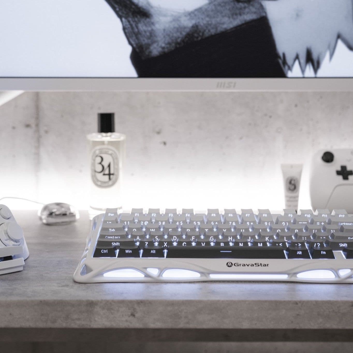 キーボード GravaStar Mercury K1