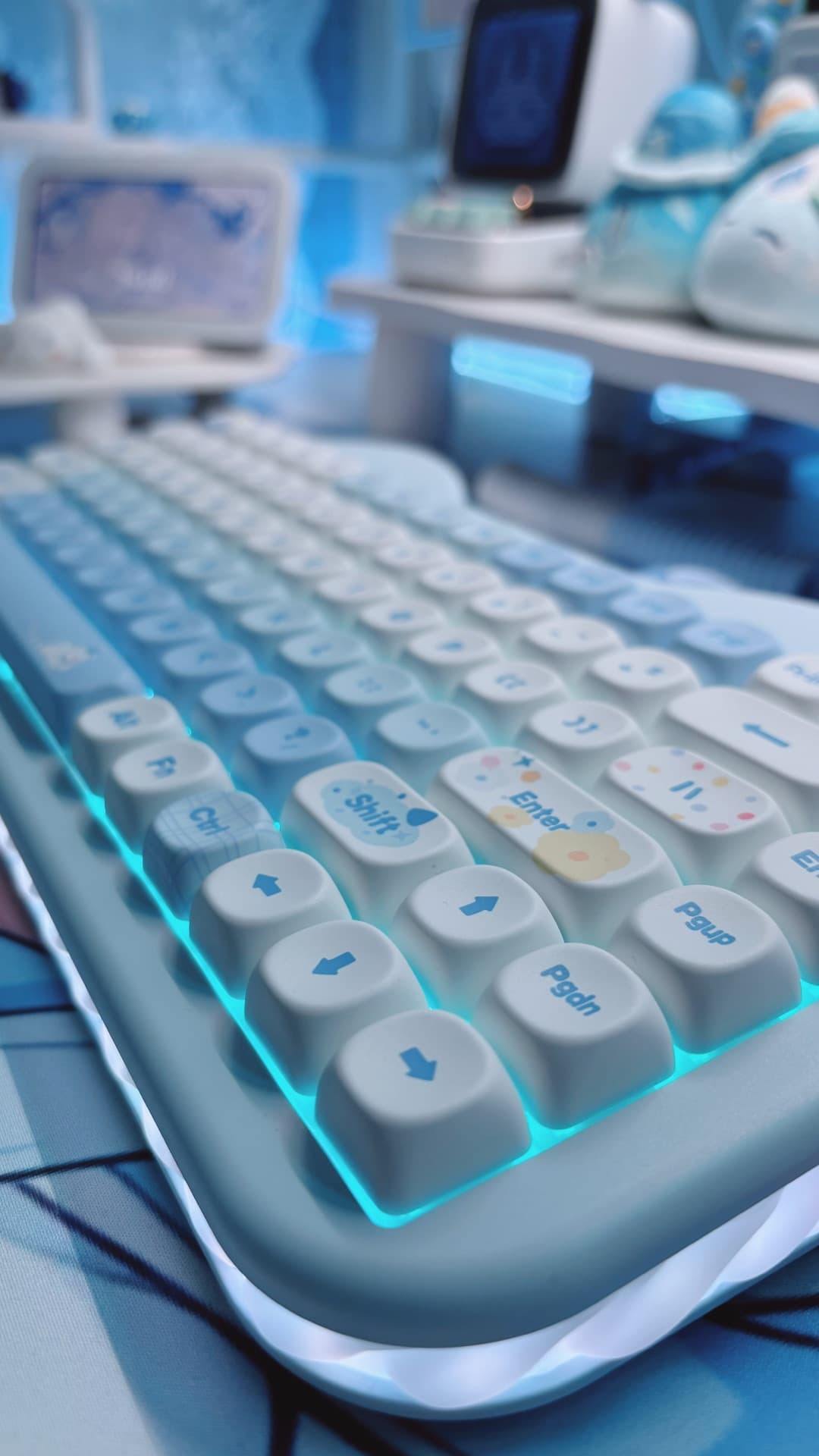 yunzii C75 Cake iceblue CandySwitch